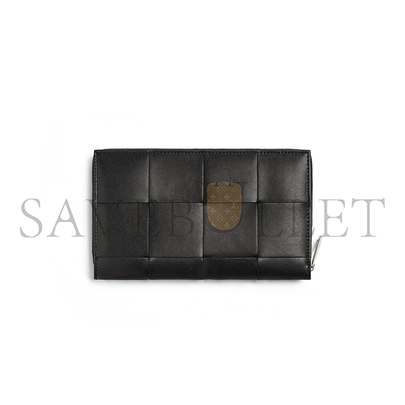 B0tt*ga Ven*ta CASSETTE ZIP AROUND WALLET 814649VBWD51042 (19*11.4*2cm)